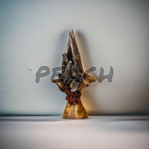 Resin Namaste Hand Figurine