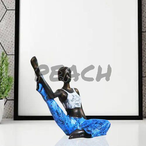 Yoga Pose Lady Statue