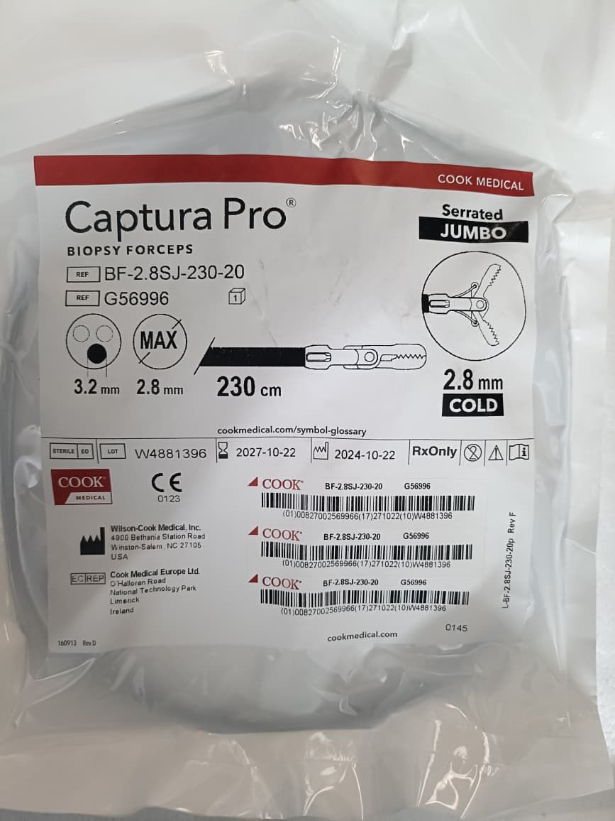 Cook Medical Captura PRO Biopsy Forceps
