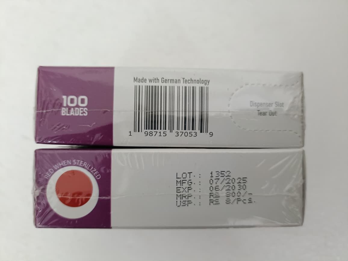 Sterile Stainless Steel Surgical Blades