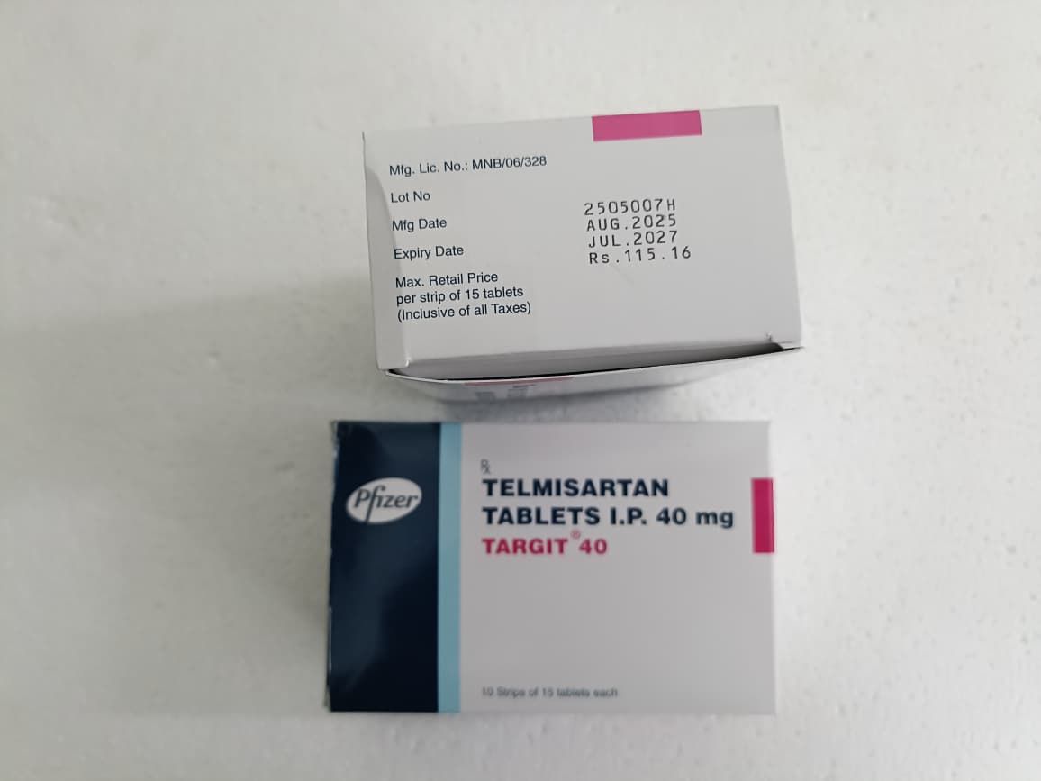 Target 40mg Telmisartan Tablets