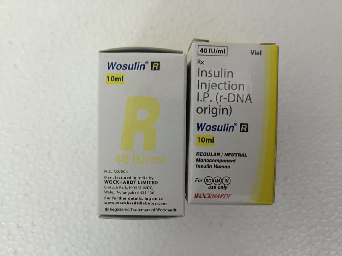 Wosulin R Insulin Injection