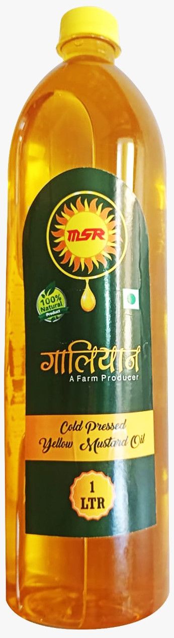 Cold Pressed Yellow Mustard Oil