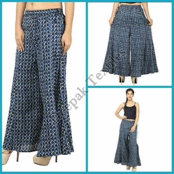 Cotton Palazzo Pants