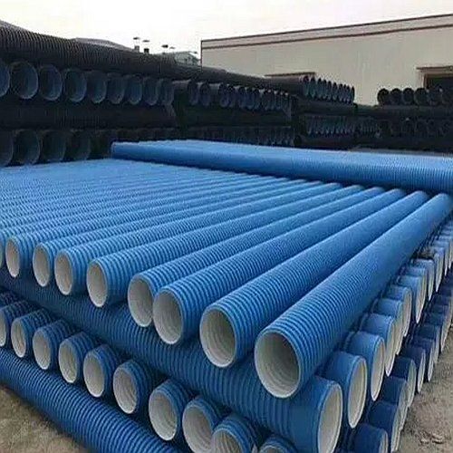 75 Mm Blue Double Wall Corrugated Sewerage Pipe