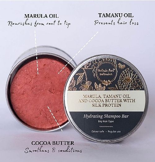 Marula Tamanu Oil &AMP; Cocoa Butter Hydrating Shampoo Bar
