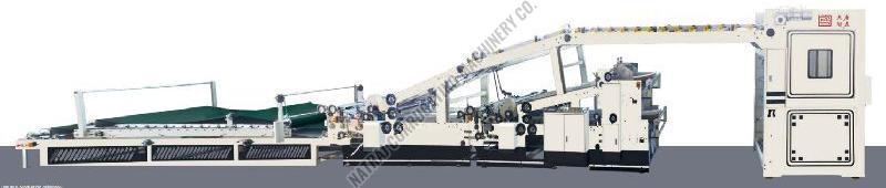 Nagpal Chengyuan 1450 Automatic Three-in-one 5 Ply Flute Laminating Machine