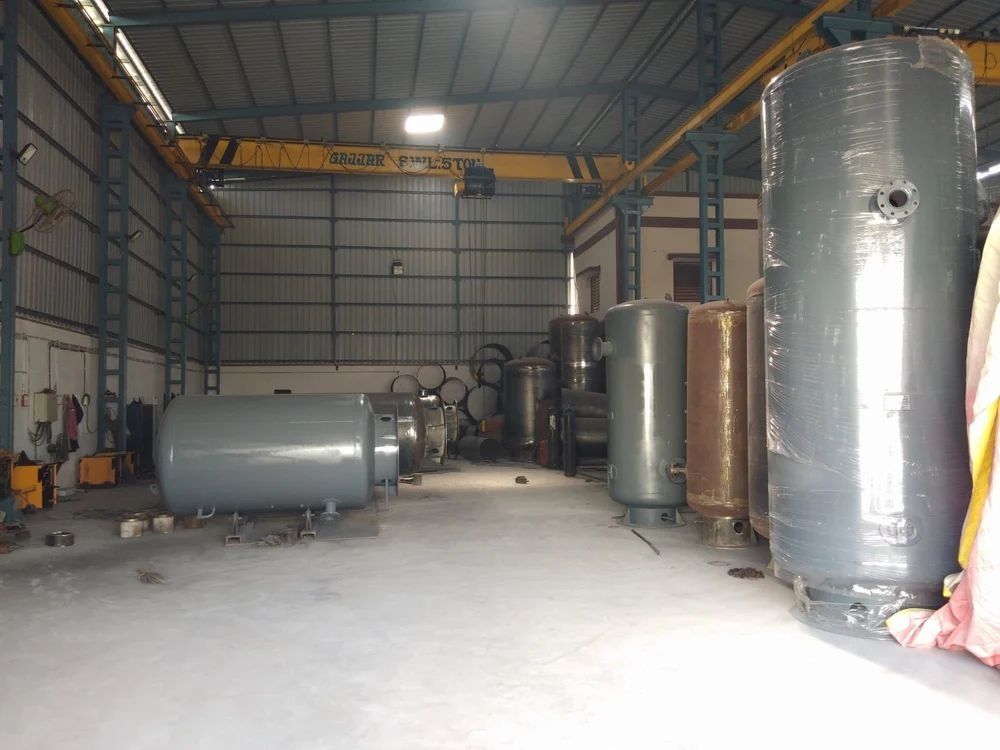 Stainless Steel Horizontal Air Receiver Tank