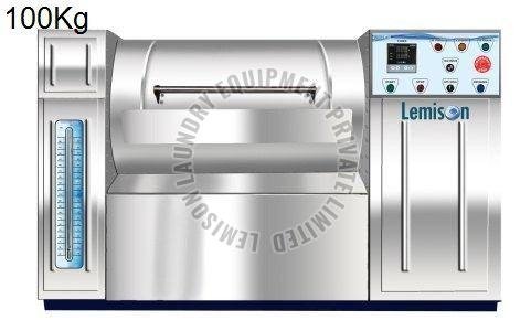 Lemison 100kg Horizontal Semiautomatic Side Loading Washing Machine
