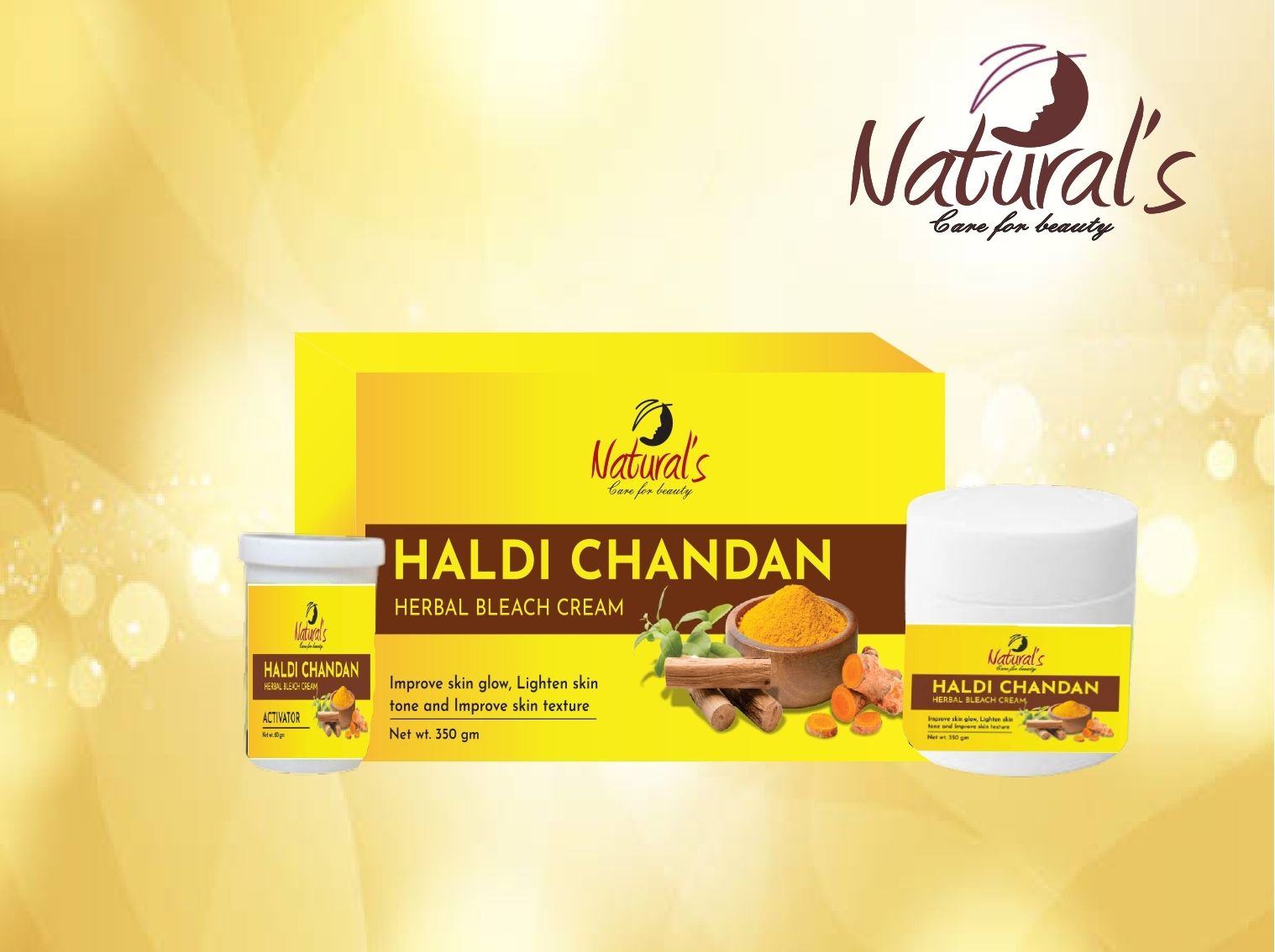60gm Haldi Chandal Bleach Cream