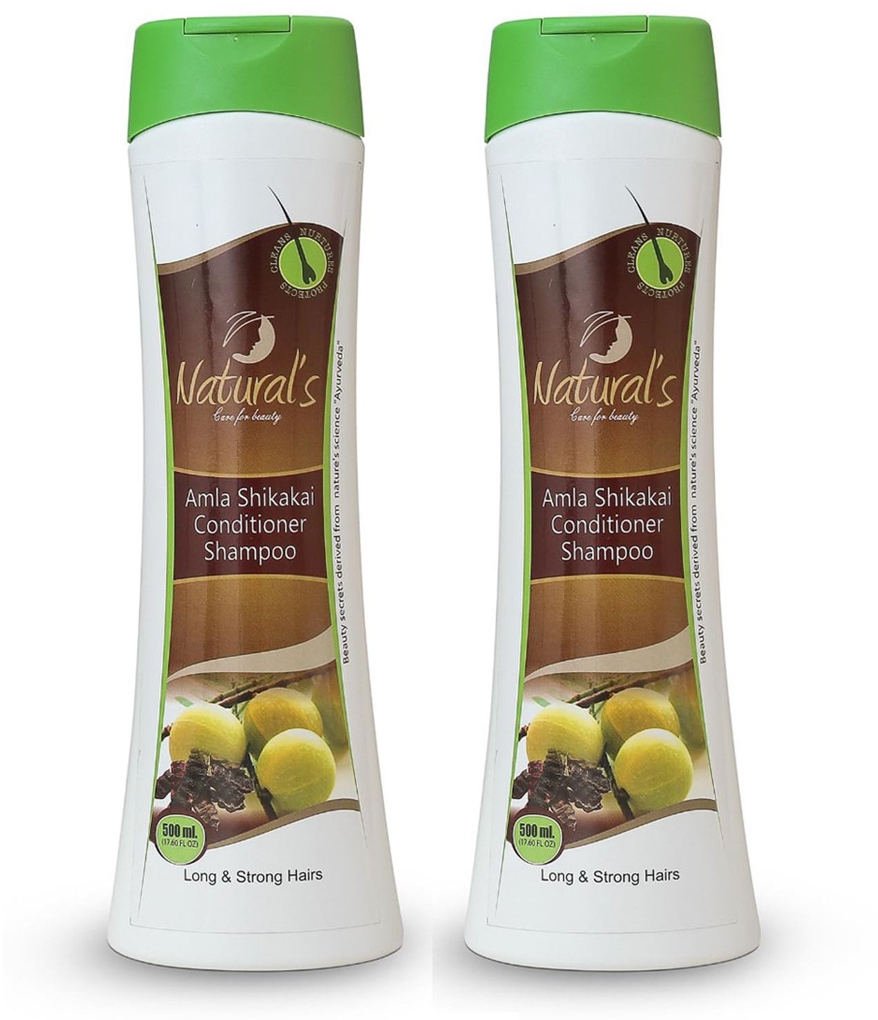 Naturals Care For Beauty Amla Shikakai Shampoo