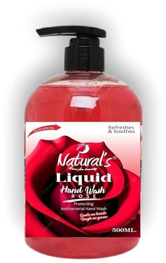 Naturals Care For Beauty Rose Hand Wash