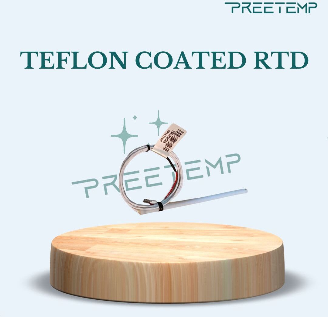 Teflon Coated Pt100 Temprature Sensor