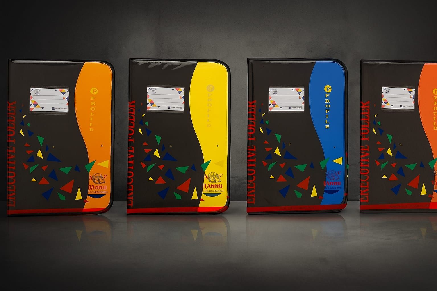 Leather Document File Folder