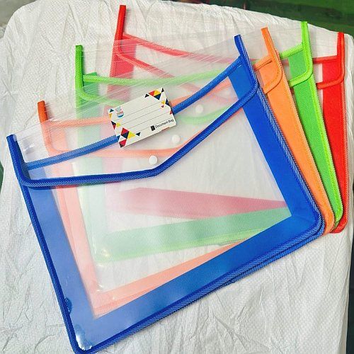 Plastic Document File Folder