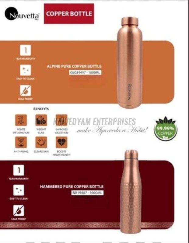 Copper Bottle Set