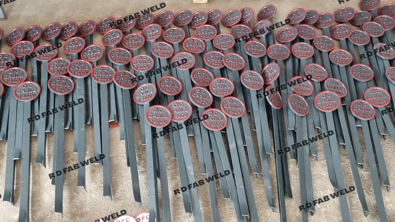 Silver Cable Route Marker