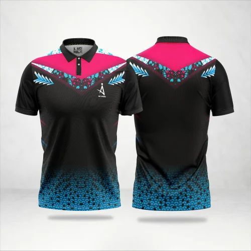 Men Collar Neck Sport T Shirt