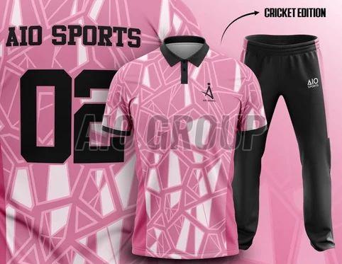 Mens Light Pink Sportswear T-Shirt And Bottom Set