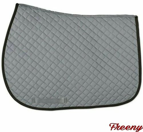 Cotton Grey Saddle Pads