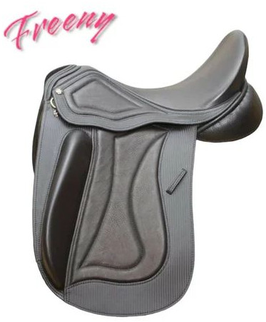 Leather Grey Jumping Saddle