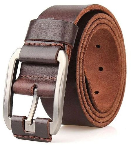 Mens Brown Leather Belt