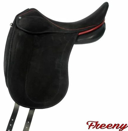 Suede Leather Dressage Saddle