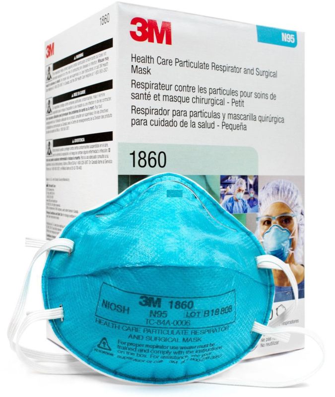 3m 1860 N95 Face Mask