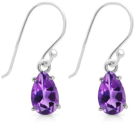 Purple Amethyst Earring