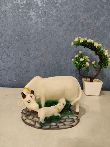 Kamadhenu Cow and Calf Statue