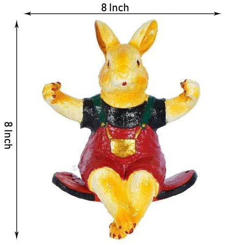 Polyresin Rabbit Showpiece