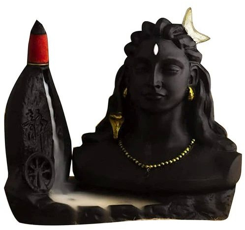 Polyresin Smoke Adiyogi Statue