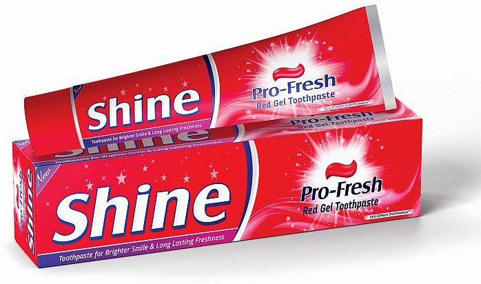 150 gm Shine Pro Fresh Red Gel Toothpaste