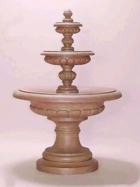 3 Tier Sandstone Water Fountain