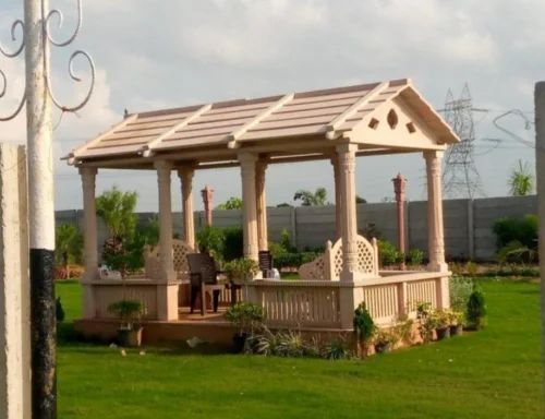 Light Pink Sandstone Gazebo