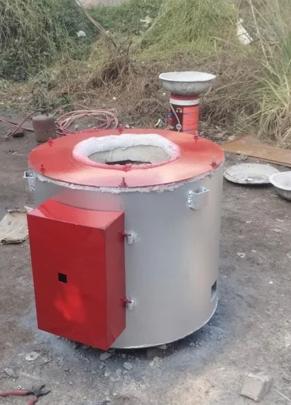 200kg Aluminium Melting Furnace