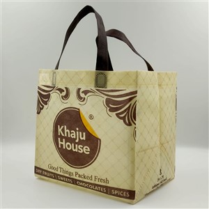 14x14inch Printed Restaurant Carry Bag