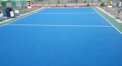 Outdoor Acrylic Synthetic Volleyball Court