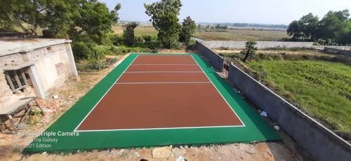 Synthetic Volleyball Court Flooring