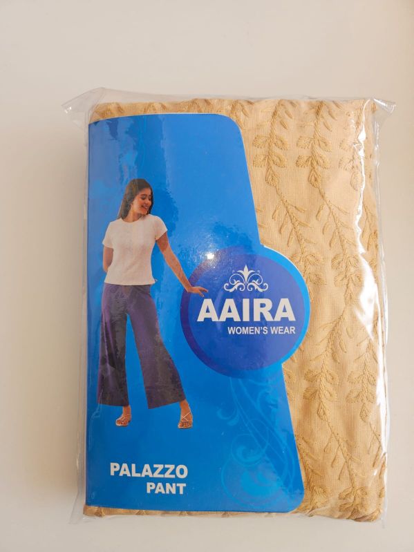 Aaira Beige Rayon Palazzo Pant