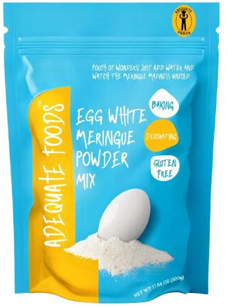 500 gm Adequate Foods Egg White Meringue Powder