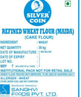 Sliver Coin Cake Flour