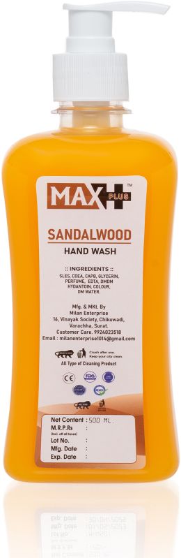 500ml Max Plus Sandalwood Hand Wash