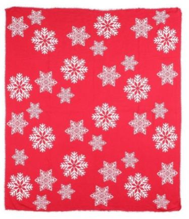 Oekotex Certified / Organic Knitted Cotton Christmas Throws