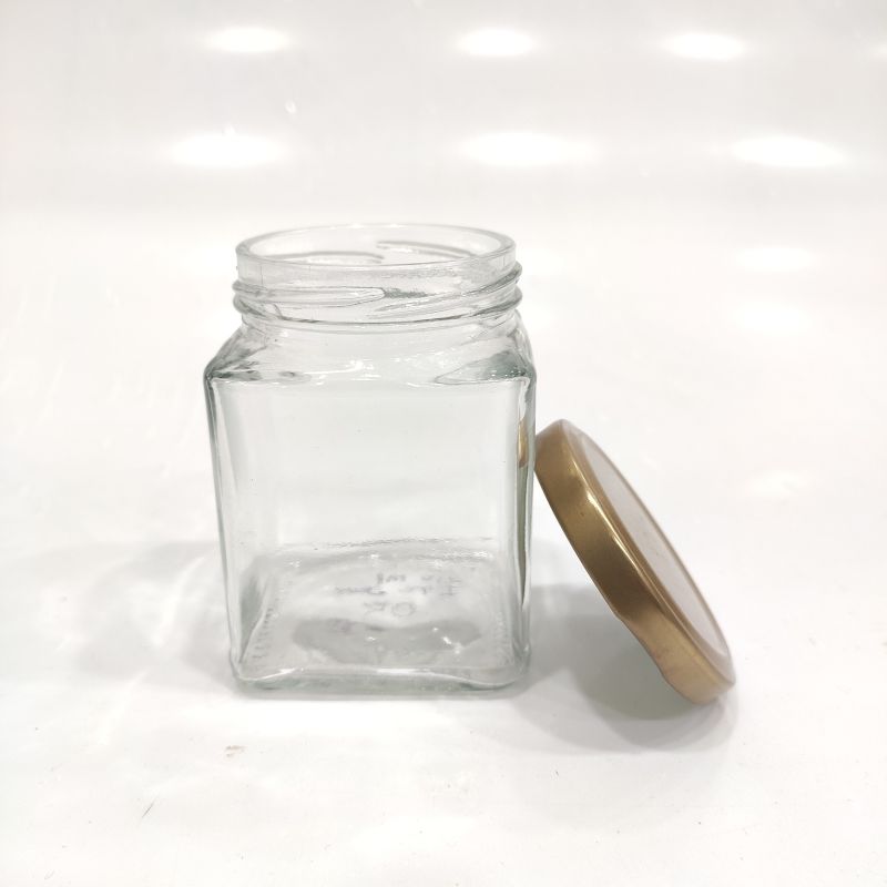 250 ml Square Glass Jar