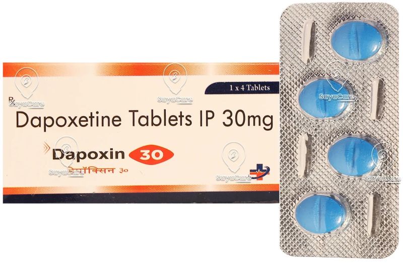 Dapoxetine 30mg Tablets