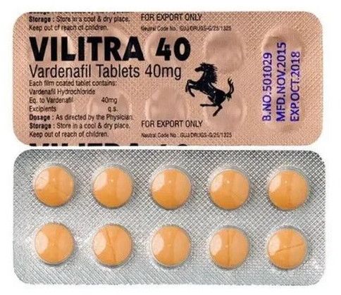 Vardenafil 40mg Tablets