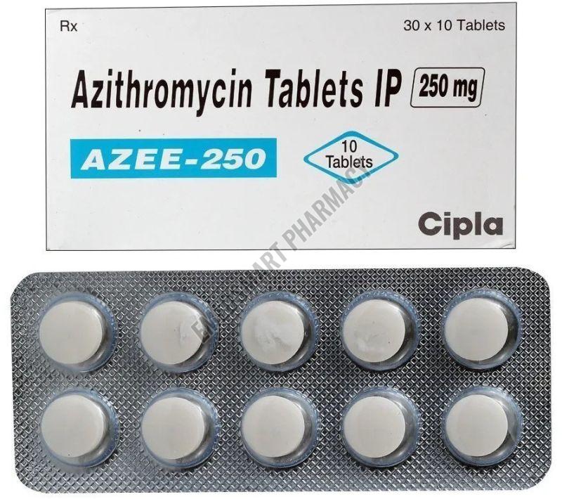 AZEE 250 Azythromycin Tablets IP 250 mg