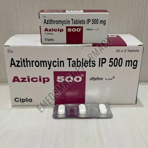 AZEE 500 Azythromycin Tablets IP 500 mg