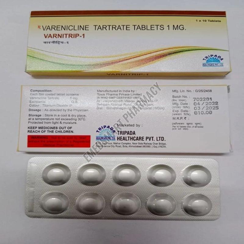 Varenicline Tablet 1 mg